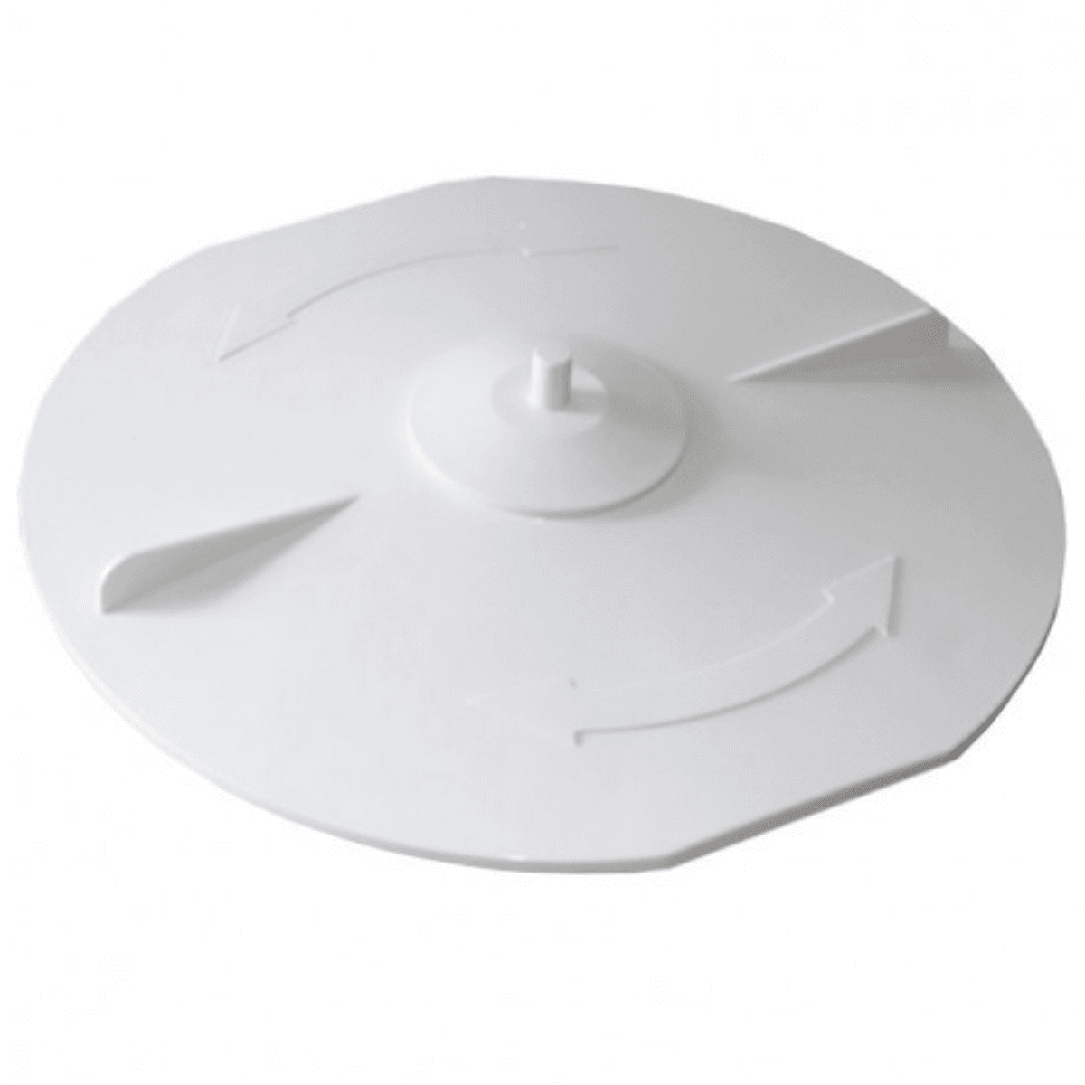 Piatto aspirazione ricambio per skimmer bocca larga e bocca stretta, portata 15 litri Astralpool