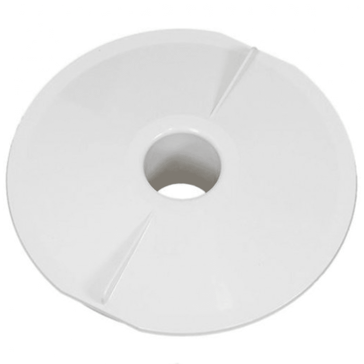 Piatto aspirazione visto da sopra ricambio per skimmer bocca larga e bocca stretta, portata 17,5 litri Astralpool