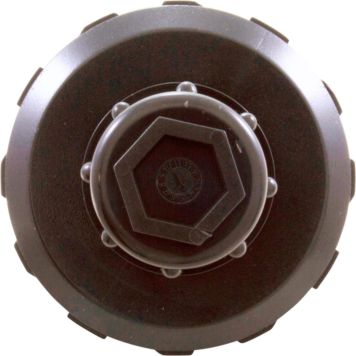 Vista frontale scarico assemblato ricambio per filtro a sabbia Cantabric Astralpool