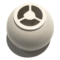 Sfera ricambio per bocchetta a parete nuovo modello Pool's