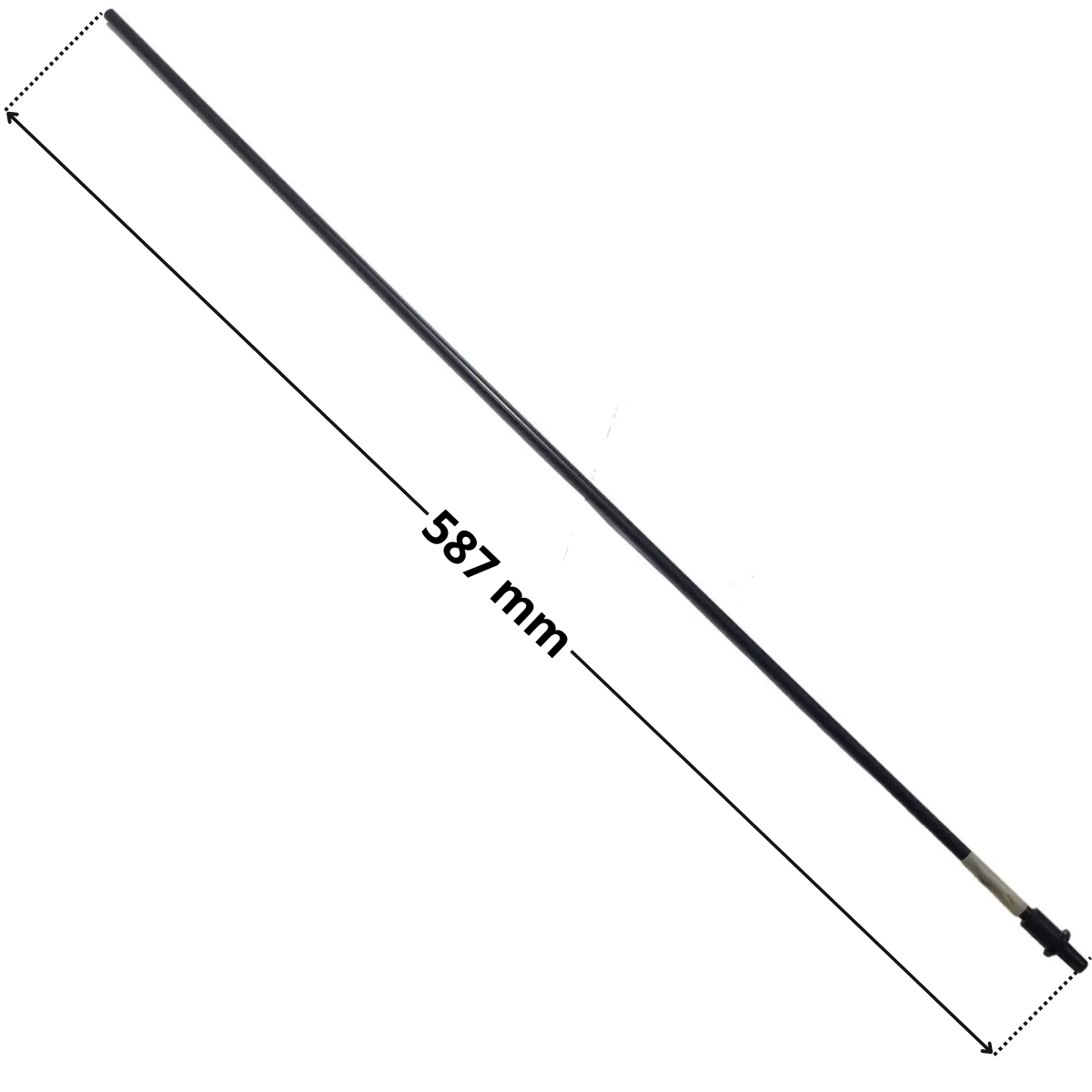 Sfiato ricambio per filtro a sabbia Aquarius Aqua con quota dimensionale: lunghezza totale 587 mm