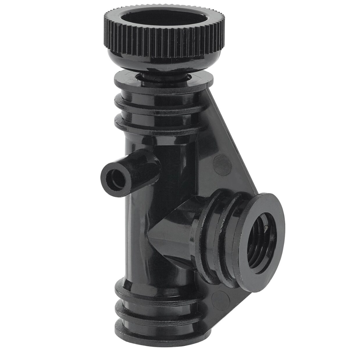 Vista laterale della valvola di sfiato ricambio per filtro a sabbia Triton Pentair