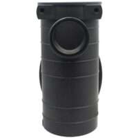 Vista frontale del corpo prefiltro ricambio per pompa piscina Kan Plus Kripsol HCP4000 Hayward