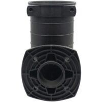 Vista posteriore del corpo prefiltro ricambio per pompa piscina Kan Plus Kripsol HCP4000 Hayward