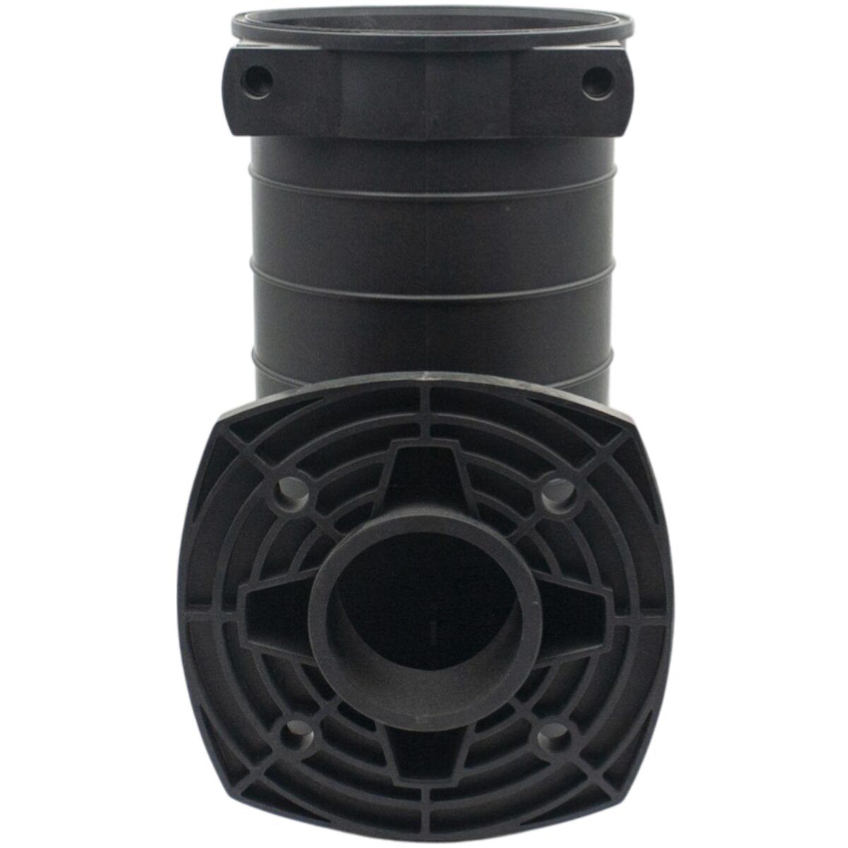 Vista posteriore del corpo prefiltro ricambio per pompa piscina Kan Plus Kripsol HCP4000 Hayward