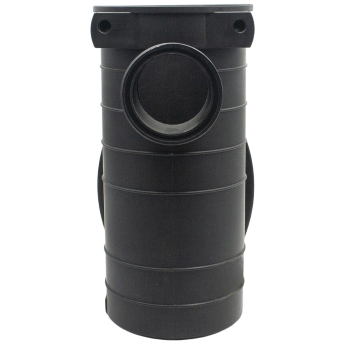 Vista frontale del corpo prefiltro ricambio per pompa piscina Kan Plus Kripsol HCP4000 Hayward