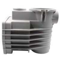 Vista laterale del corpo prefiltro ricambio per pompa piscina Ondina Kripsol