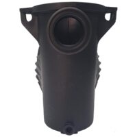 Vista frontale del corpo prefiltro ricambio per pompa piscina Optima Saci