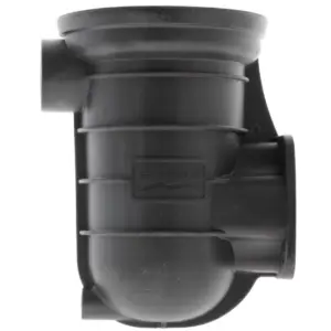 Vista laterale del corpo prefiltro ricambio per pompa piscina Sta-Rite 5P2R e La Sta-Rite Pentair