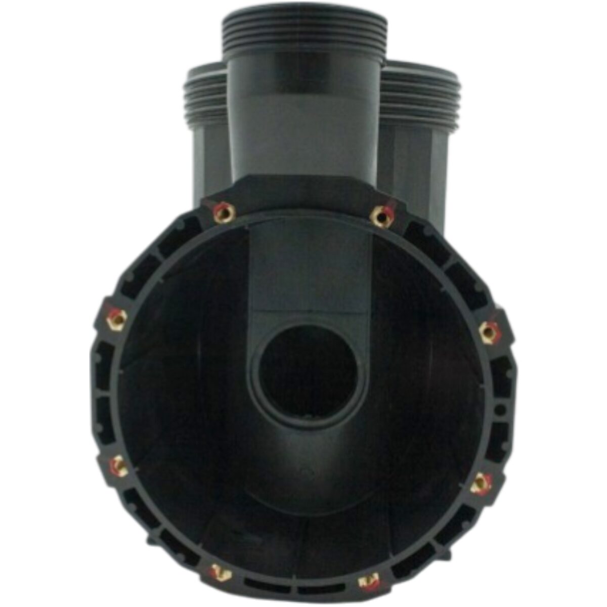 Vista posteriore del corpo prefiltro ricambio per pompa piscina Victoria Plus Astralpool