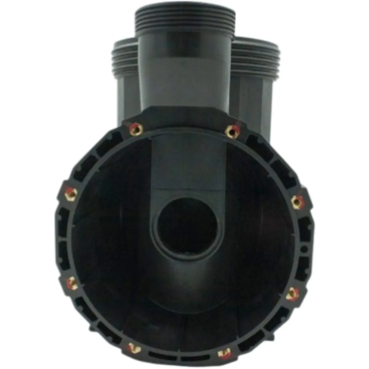 Vista posteriore del corpo prefiltro ricambio per pompa piscina Victoria Plus Astralpool