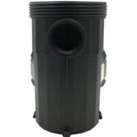 Vista frontale del corpo prefiltro ricambio per pompa piscina Victoria Plus Astralpool