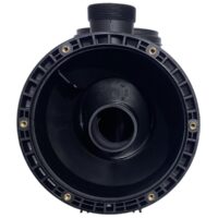 Vista posteriore del corpo prefiltro ricambio per pompe piscina Silen Espa