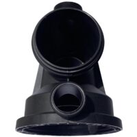 Vista superiore del corpo prefiltro ricambio per pompe piscina Silen Espa