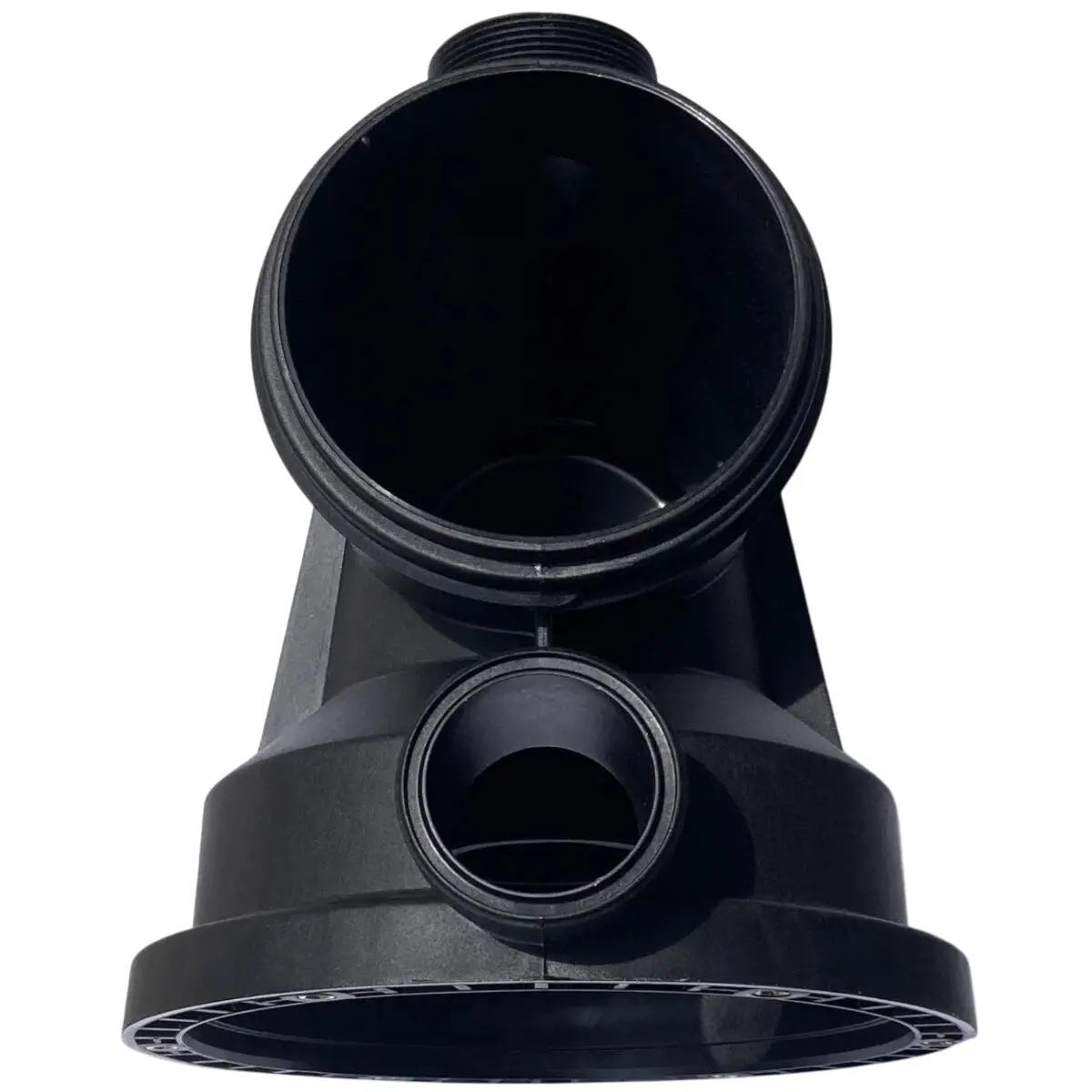 Vista superiore del corpo prefiltro ricambio per pompe piscina Silen Espa