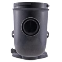 Vista frontale del corpo prefiltro ricambio per pompe piscina Tri-star Hayward