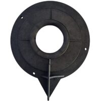 Vista frontale del diffusore ricambio per pompa piscina Challenger Pentair per pompe con potenza da 1,5 Hp.