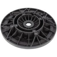 Vista frontale della flangia motore ricambio per pompe piscina Kan Plus Kripsol e HCP4000 Hayward