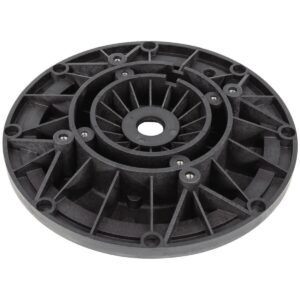 Vista frontale della flangia motore ricambio per pompe piscina Kan Plus Kripsol e HCP4000 Hayward