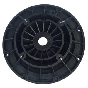 Vista frontale della flangia motore ricambio per pompe piscina Kapri Kripsol HCP3800 Hayward