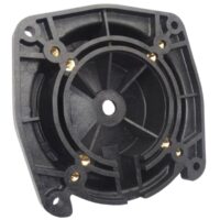 Vista posteriore della flangia motore ricambio per pompe piscina Koral e Epsilon Kripsol