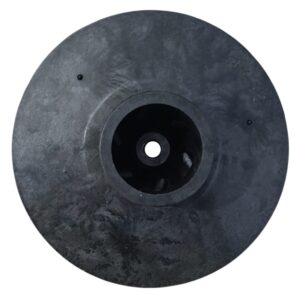 Vista frontale della girante ricambio per pompa piscina Challenger Pentaire