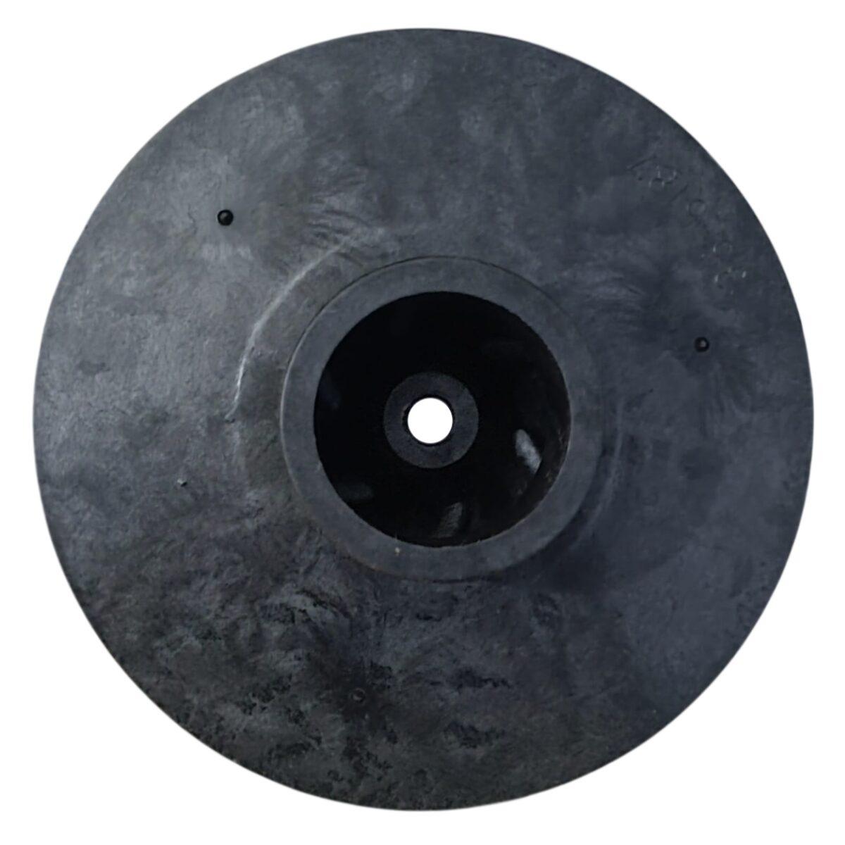 Vista frontale della girante ricambio per pompa piscina Challenger Pentaire