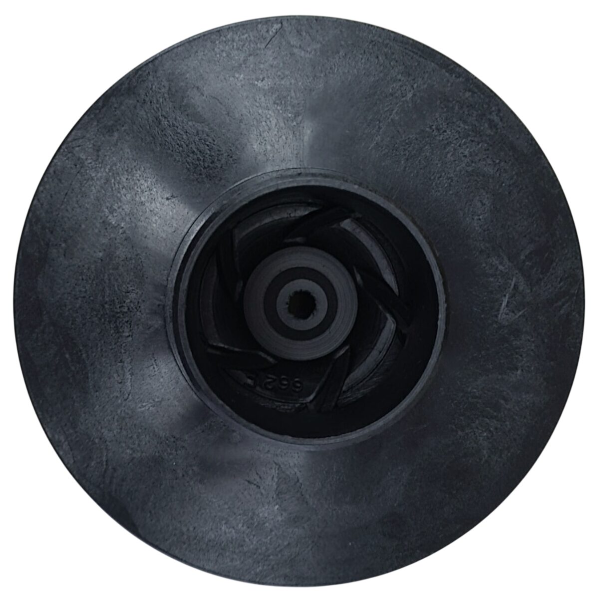 Vista frontale superiore della girante ricambio per pompa piscina Nocchi Swimmey Pentair per i modelli con tensione Trifase.