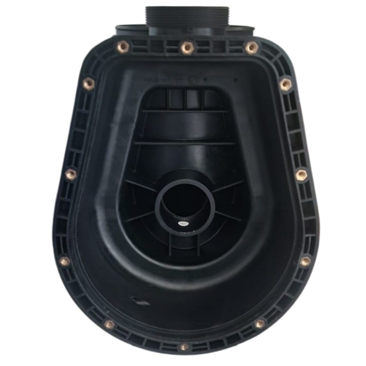 Vista posteriore del corpo prefiltro ricambio per pompe piscina Tifon e Tifon 1 Espa