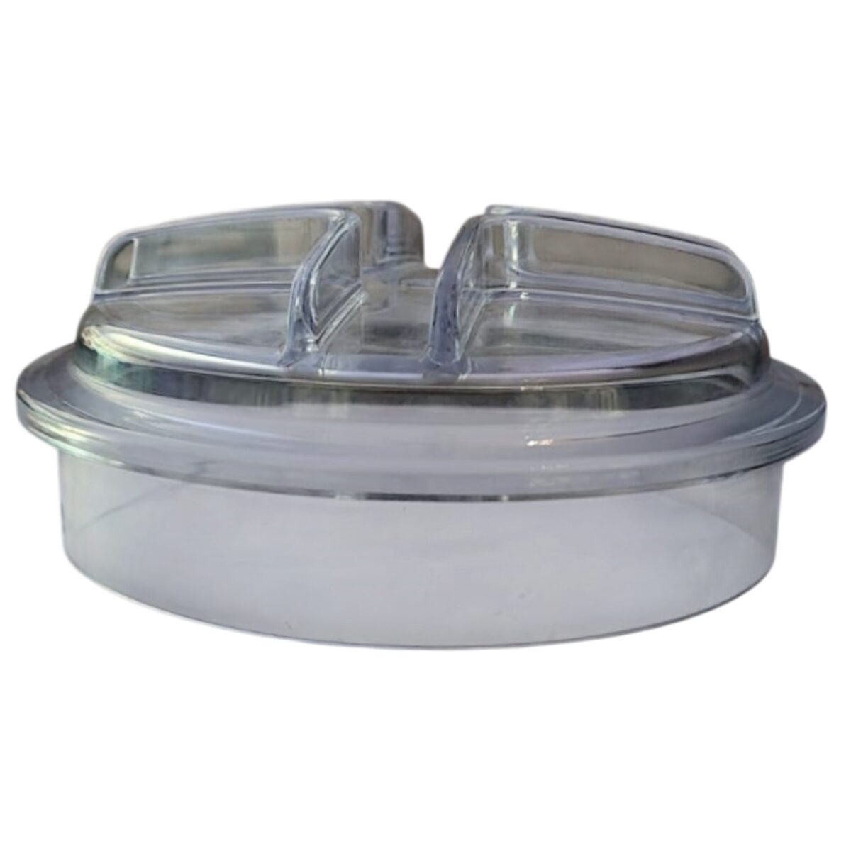 Vista frontale del coperchio ricambio per pompa piscina Columbia Astralpool