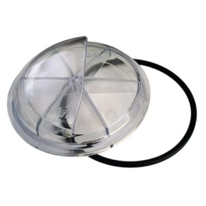 Kit composto da coperchio e guarnizione ricambio per pompa piscina Glass Plus Astralpool