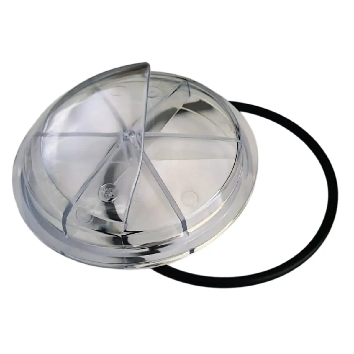 Kit composto da coperchio e guarnizione ricambio per pompa piscina Glass Plus Astralpool