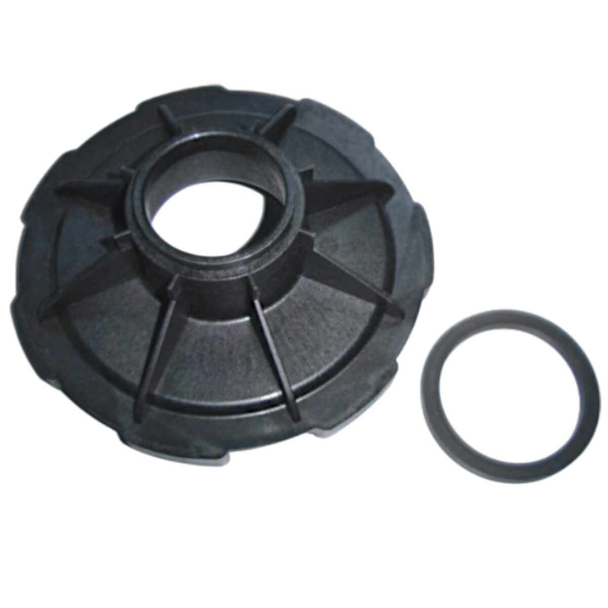 Kit composto da diffusore e guarnizione ricambio per pompa piscina Columbia Astralpool per pompe con potenza da 0,5 Hp a 1 Hp.