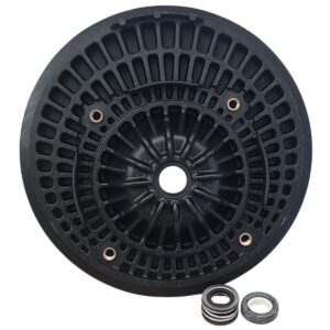 Kit composto da flangia motore e tenuta meccanica ricambio per pompe Sta-Rite 5P6R e La Sta-Rite HD Pentair