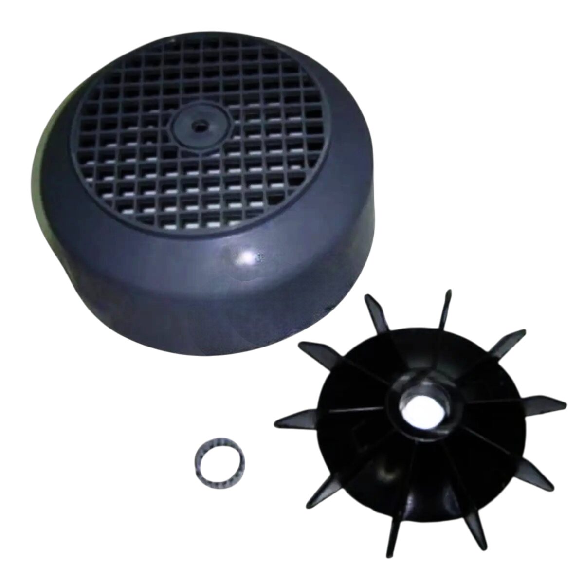 Kit composto da ventola e coperchio ventola ricambio per pompa piscina Columbia Astralpool, per pompe da 0,5 a 0,75 Hp
