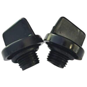 Due tappi scarico ricambio per pompe piscina Sta-Rite 5P2R, Sta-Rite 5P6R, La Sta-Rite, La Sta-Rite HD Pentair