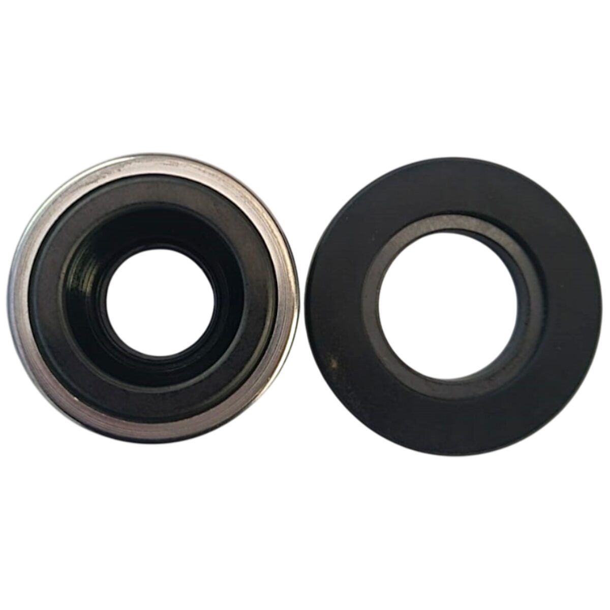 Vista frontale della tenuta meccanica ricambio per pompa piscina Columbia Astralpool