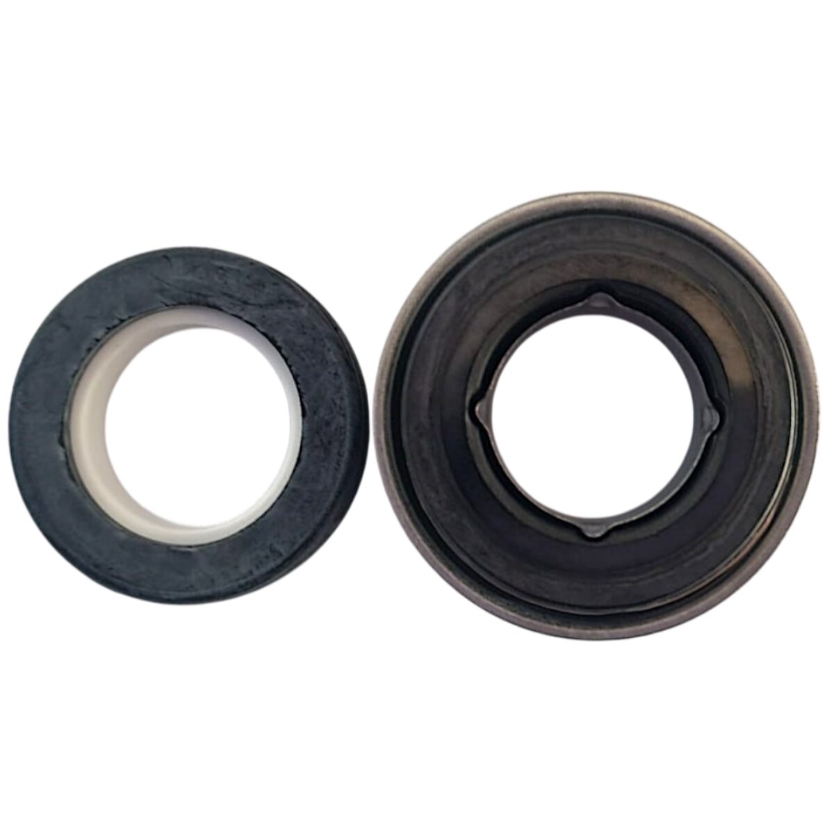 Vista frontale della tenuta meccanica ricambio per pompa piscina Glass Plus Astralpool