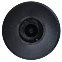 Vista frontale della girante ricambio per pompa piscina Glass Plus Astralpool nella versione monofase.