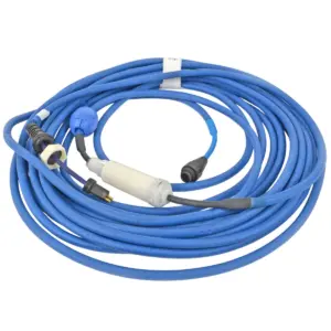Cavo diagnostic 17 mt con snodo, connessione e supporto ricambio per robot piscina Dolphin