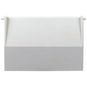 Kit composto da battente e perno, vista frontale, ricambio per skimmer bocca larga e bocca stretta portata 15 litri Astralpool